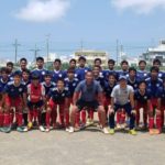 沖縄の強豪、那覇西高校サッカー部にて3日間メンタルトレーニングを行いました。
